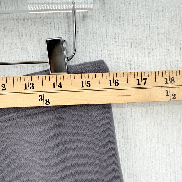 FRANK & EILEEN Catherine Sweatpants Women Medium Gray Cropped Wide Leg - Picture 13 of 16